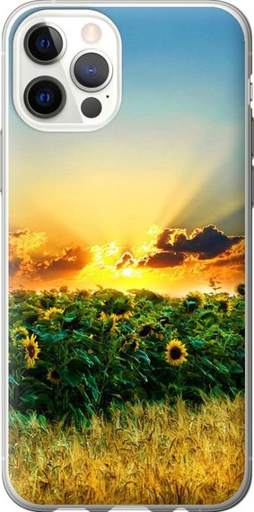 Чехол на iPhone 12 Украина "1601u-2053-17620"