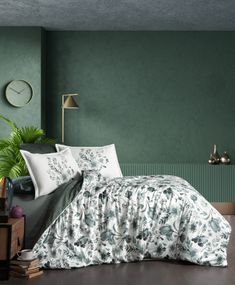 Постільна білизна La Romano Premium Satin 200×220 Madena Moonmist