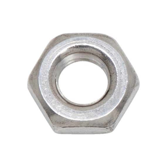 Гайка шестигранна низька DIN439-B, нерж.сталь A2, SW17, M10