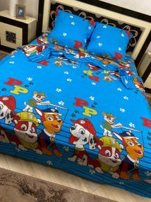 Комплект постельного белья Soft полуторный Щенячий патруль Трио Paw Patrol 150х215 см