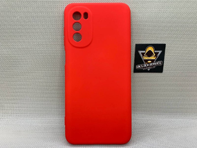 Motorola G52 SoftTouch Silicone Протиударний чохол софт тач Червоний
