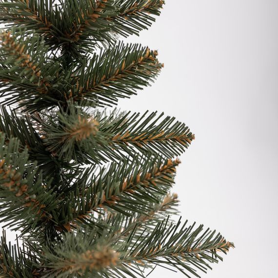 Штучна новорічна настільна міні ялинка «Полонинська» зелена 45 см SOK-M-03-2 | Зображення 2