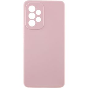 Чехол Silicone Cover Lakshmi Full Camera (AAA) для Samsung Galaxy A53 5G Розовый / Pink Sand