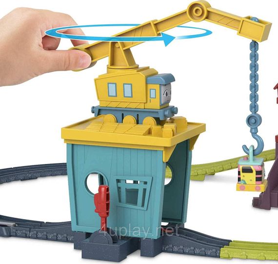 Паровозик Томас и друзья. Железная дорога Карли и Сэнди. Fisher-Price Thomas & Friends Fix 'Em Up Friends | Зображення 6