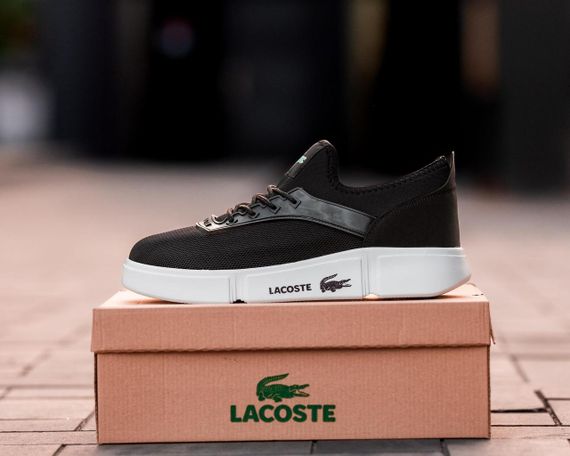 Чоловічі кросівки Lacoste Black White