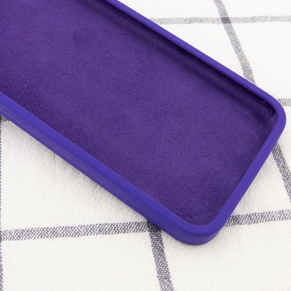 Чохол Silicone Case Square Full Camera Protective (AA) для Apple iPhone 11 (6.1") Фіолетовий / Ultra Violet | Зображення 2