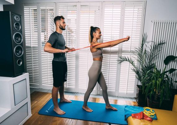 Килимок для йоги та фітнесу + чохол 4yourhealth Fitness Yoga Mat 0101 (180*61*1см) Блакитний | Зображення 7