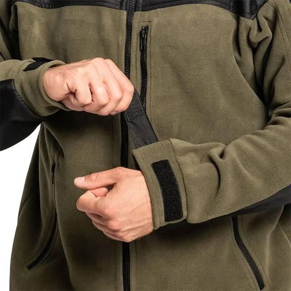 Флісова кофта Helikon Classic Army - Olive/Black. | Зображення 2