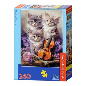 Пазли "Музичні кошенята", 260 ел