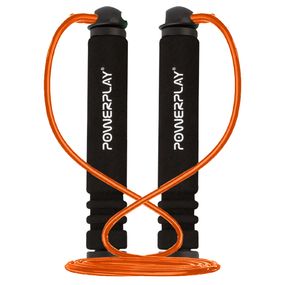 Скакалка PowerPlay 4205 Classic Plus Jump Rope Помаранчева 2,7 м