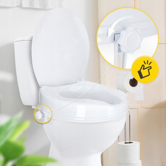 Насадка (надставка) на унітаз 4FIZJO 15 см White (P-5905973406444) | Зображення 3