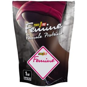 Протеїн Power Pro Femine Female Protein 1000 g /25 servings/ Banana Strawberry