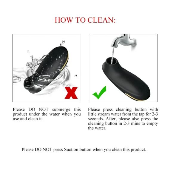 Вакуумний вібратор OTIS GOLD (ефект всмоктування) sexstyle | Зображення 6