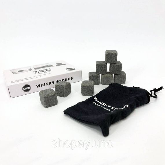 Камені для віскі Whiskey Stones з стеатита (9шт) YF-95 | Зображення 2