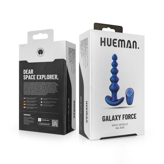 Анальний вібратор Hueman - Galaxy Force Anal Beads Sex Aura | Зображення 8