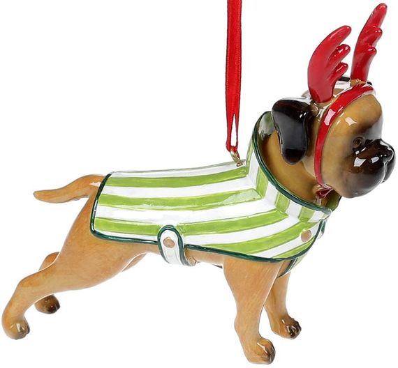 Підвісна фігурка "Новорічний настрій" 12.5см, полістоун