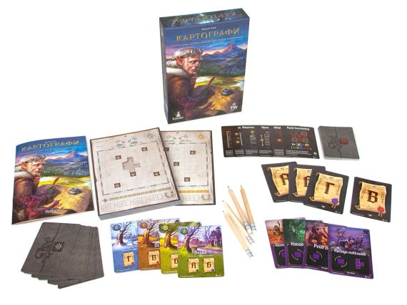 Настільна гра Картографи (Cartographers: A Roll Player Tale) | Зображення 2