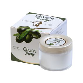 Увлажняющий крем Rain для лица с экстрактом листьев масла и алоэ Olive'n Body 100 мл
