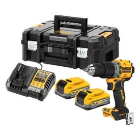 Дрель-шуруповёрт аккумуляторная бесщёточная ударная 90 Нм DeWALT DCD805S2T