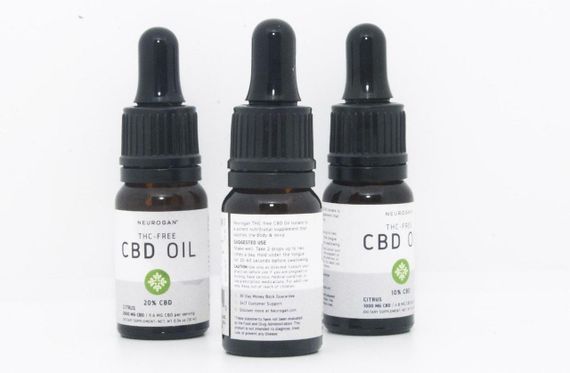 Олія канабідіолу КБД Broad Spectrum 5% з вмістом 500 мг на 10 мл каннабісного масла флакон з піпеткою