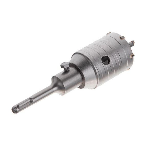 Комплект: свердло корончасте для бетону 50 мм+Перехідник SDS Plus 100 мм INTERTOOL SD-70501 | Зображення 1