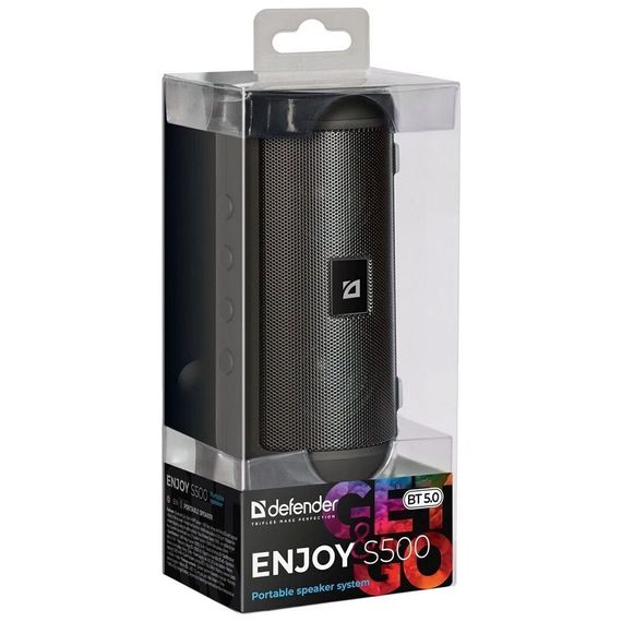 Портативна колонка Defender Enjoy S500 10Вт Black (65682) | Зображення 4