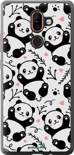 Чохол на Nokia 7 Plus Панди "4318u-1354-2448"