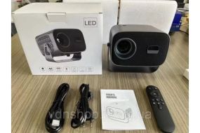 Портативный проектор V8 4K Android 11 с Wi-Fi 2.4G/5G и Bluetooth 5.0