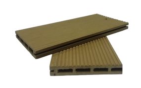 Террасная доска ДПК Polymer&Wood Лайт дуб 138х19х2200 мм