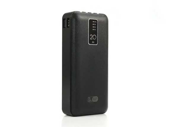Power Bank с электронным экраном с набором кабелей KP KP-27 20000mAh Внешний аккумулятор для зарядки | Зображення 2