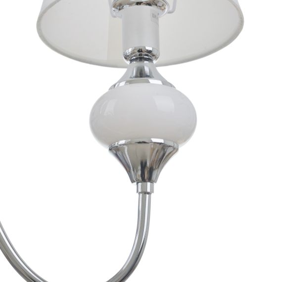 Люстра подвесная с абажуром E14 40W WH (BKL-721S/3) | Зображення 1