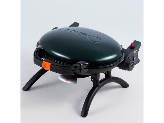 КОМПЛЕКТ Портативний переносний газовий гриль O-GRILL 500, зелений + шланг в подарунок! Код: 013367 | Зображення 4