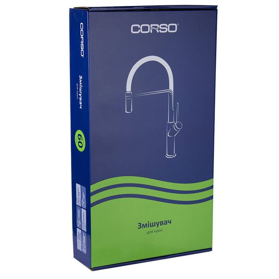 Змішувач для кухні Corso GARDA BC-4B221W | Зображення 3