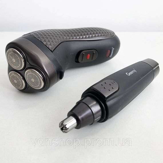 Акумуляторна бритва для гоління голови GEMEI GM-7113, Хороші електричні бритви для гоління IR-51 | Зображення 4