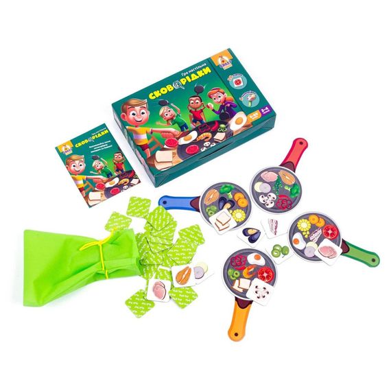 Настольная игра на скорость Сковородки VT2309-01 на укр. языке | Зображення 1