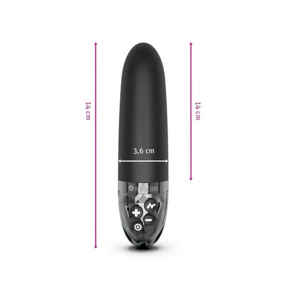 Вібратор з електростимуляцією Mystim Sleak Freak Black Edition | Зображення 5