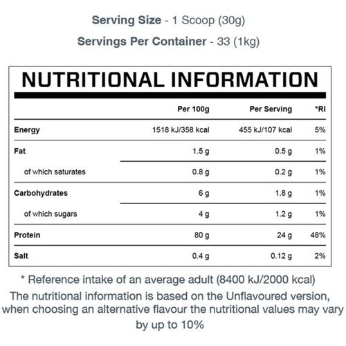 Протеїн MyProtein Micellar Casein 1000 g /33 servings/ Strawberry | Зображення 2