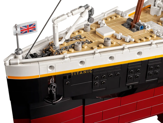 Блочный конструктор Титаник 1.15 метра, 9090PCS | Зображення 8