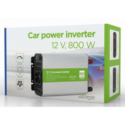 Автомобильный инвертор EnerGenie 12V/220V 800 Вт (EG-PWC800-01) | Зображення 3