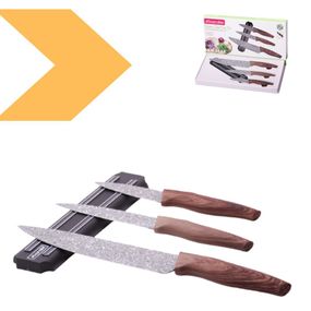 Набір ножів Kitchen knife КОРИЧНЕВАЯ РУЧКА B821 від XPRO (43719-B821_277)