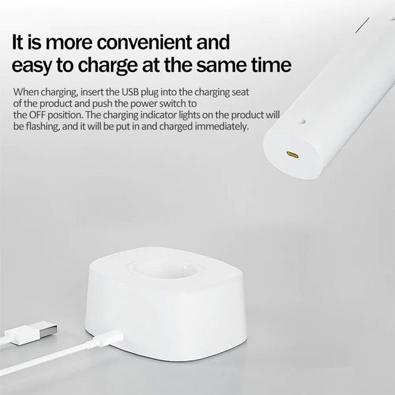 Пастка для комах з UV підсвічуванням WD-947 Rechargeable 1200 mAh White | Зображення 6