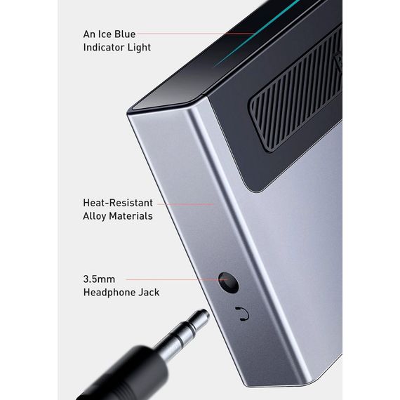 Хаб Baseus з 6 портами, підтримка 4K та 100 Вт PD XPRO CAHUB-DA (34349-01_586) | Зображення 7