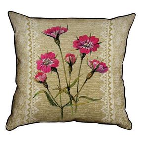Подушка з мішковини Secret garden 45x45 см (45PHB_BOT021_BR)