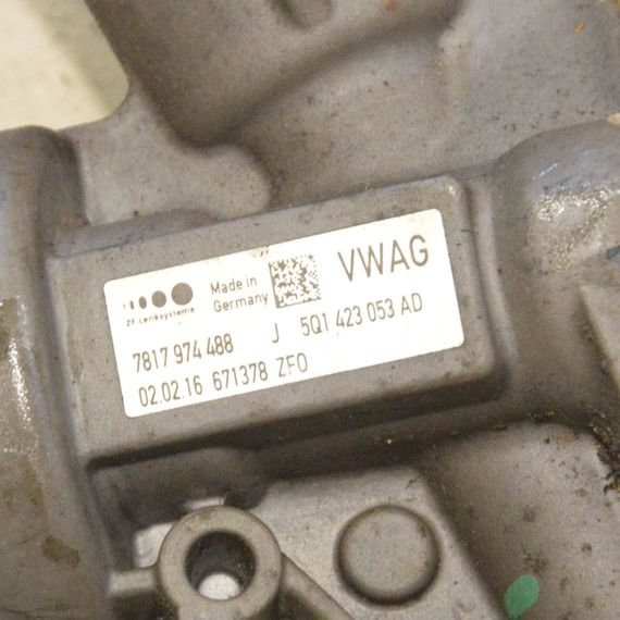 Рульова рейка Volkswagen Golf VII Passat B8 2012-2020 Рейка рульова Фольксваген Гольф 7 5Q1423053AD | Зображення 4