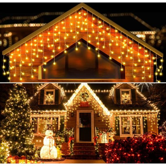 Гірлянда-штора 6м 100 LED теплий білий XPRO (46863-91013_251) | Зображення 2