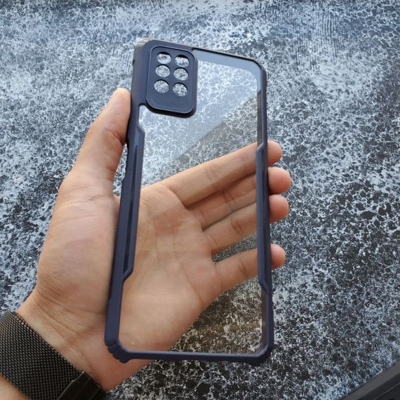 Противоударный чехол Back Cover для Infinix Note 8 цвет Синий | Зображення 2
