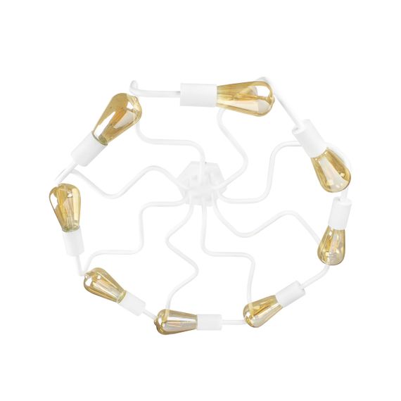 Люстра лофт MSK Electric Laminari на вісім ламп павук NL 5526-8 W | Зображення 1