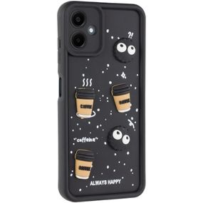 Чохол TPU Toys Case для Samsung Galaxy A06 Black / Always Happy