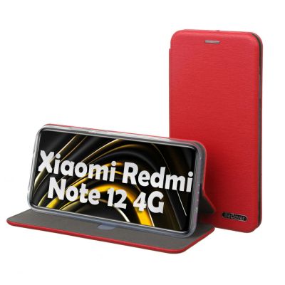Чехол для мобильного телефона BeCover Exclusive Xiaomi Redmi Note 12 4G Burgundy Red (709057) | Зображення 5