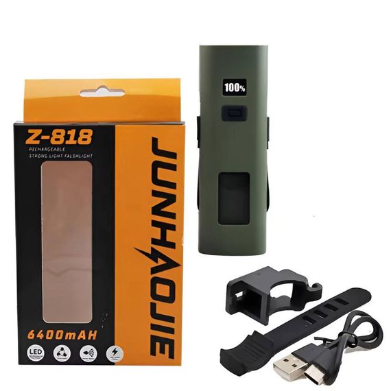 Велоліхтар Z-818 2x3W+COB (white+red) з Power Bank (6400mAh) | Зображення 5